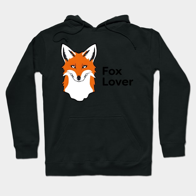 Fox lover | Cute fox head Hoodie by MrDoze